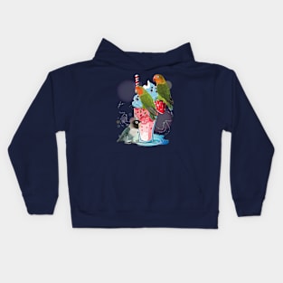 Lovebirds Kids Hoodie